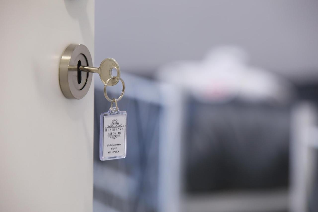 Residenza Esposito Economy Rooms Neapel Exteriör bild